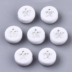 Opake Legierung Perlen&nbsp;PACR-N006-006A-01B