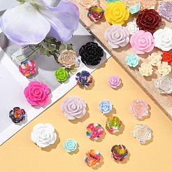 50 Stück 5 Arten Harz Cabochons&nbsp;CRES-YW0002-40