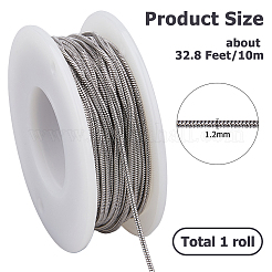 Chaînes serpent rondes en acier inoxydable 304 de 10 m&nbsp;CHS-HS0001-01A