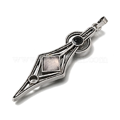 Pierre naturelle et synthétique gros pendentifs&nbsp;GG-CBA7610-01AS