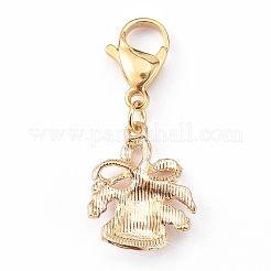 Noël alliage thème pendentifs émail&nbsp;LS-X1-HJEW-JM00427-02