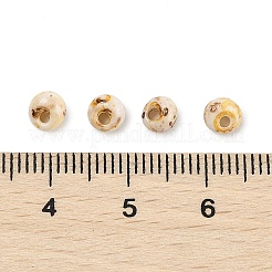 Perles de rocaille en verre picasso&nbsp;SEED-Q038-03H