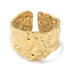 Bague de manchette ouverte en acier inoxydable 304&nbsp;RJEW-L109-019G