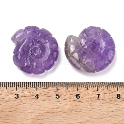 Decorazioni per esposizione di conchiglie di ametista naturale&nbsp;DJEW-D303-01C