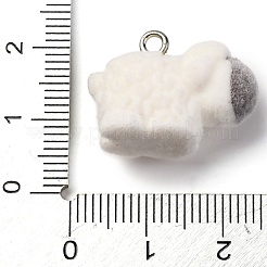 Flockige Harzanhänger&nbsp;RESI-S010-05A
