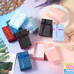 12 Stück 6 Arten Karton Schmuckset-Boxen&nbsp;CBOX-TA0001-12