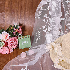 Polyester-Mesh-Gewebe&nbsp;DIY-WH0661-47
