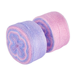 Segmentgefärbtes Strickgarn&nbsp;DIY-TAC0033-03E