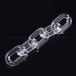 Anelli in acrilico trasparente che collega&nbsp;X-TACR-R147-02F