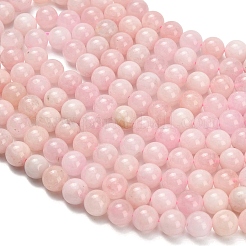 Chapelets de perles en morganite naturelle&nbsp;G-H329-C11-8mm
