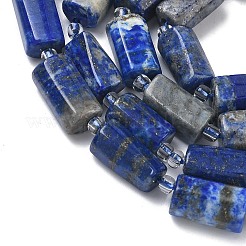 Natürlicher Lapislazuli Perlenstränge&nbsp;G-C270-K10