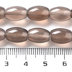 Natürlichen graue Achat Perlen Stränge&nbsp;G-B106-B04-01