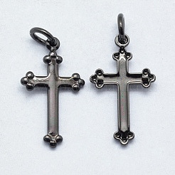 Messing Anhänger & Charms&nbsp;KK-P147-13B-NR