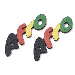 Pendentifs en bois&nbsp;WOOD-TAC0005-02A-07