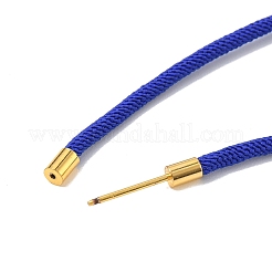 Creazione di collana in cordoncino di nylon regolabile&nbsp;KK-CBACFA2-02G