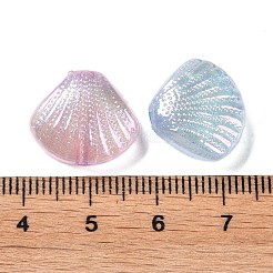 UV-beschichtete schillernde und leuchtende transparente Acrylperlen&nbsp;OACR-G033-06F