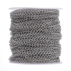Catene di ottone ritorti&nbsp;LS-CHC-Q001-5x4mm-P