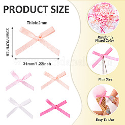 Accessori ornamentali con fiocchi in poliestere fatti a mano&nbsp;DIY-TAC0032-07B