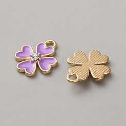 Colgantes de esmalte de aleación&nbsp;LS-ENAM-WH0057-72