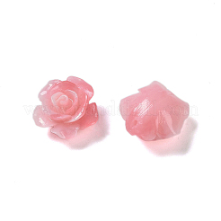 Synthetische Korallen 3 d Blume Rose Perlen&nbsp;CORA-A005-14mm-25