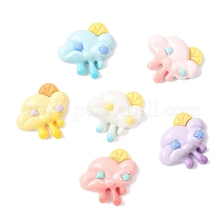 20 Stück undurchsichtige Harz-Decoden-Cabochons&nbsp;CRES-YW0002-64