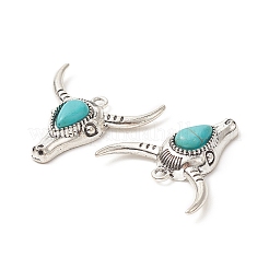 Pendentifs de turquoise synthétique&nbsp;FIND-TADZ0001-04AS