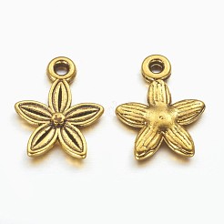 Tibetanische Artlegierung antike goldene Charme&nbsp;GLF0352Y-NF