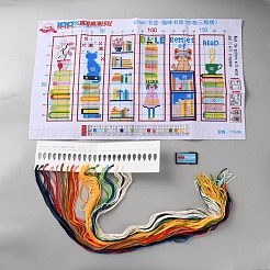 Segnalibri kit per pittura e infeltrimento ad ago per principianti&nbsp;LS-DIY-WH20053-95A