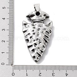 Pendentifs en alliage de style tibétain&nbsp;TIBE-L012-028AS