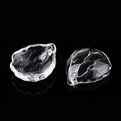 Perle di petali di vetro trasparente&nbsp;GLAA-N001-13