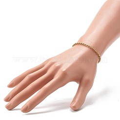 Bracelets à chaîne rolo en acier inoxydable 304&nbsp;X-BJEW-JB06447-03