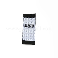 Größenetiketten aus Polyester (l)&nbsp;LS-FIND-WH0003-76E