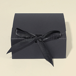 Faltbare Geschenkschachteln aus Papier mit Schleife&nbsp;CON-WH20001-11A-02