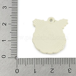 Weihnachtsthema sprühlackierte Legierungs-Emaille-Anhänger&nbsp;ENAM-Z020-01L