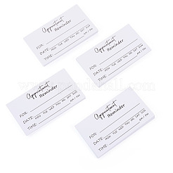 50 tarjeta de recordatorio de citas de papel&nbsp;AJEW-TADJ0001-22