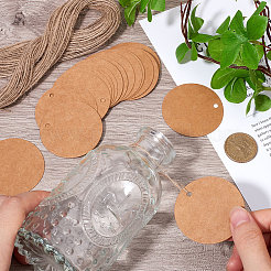 200 Stück leere Geschenkanhänger aus Kraftpapier&nbsp;CDIS-SP0001-10B