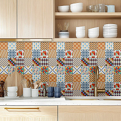 Pegatinas de azulejos de pvc impermeables&nbsp;DIY-WH0454-036