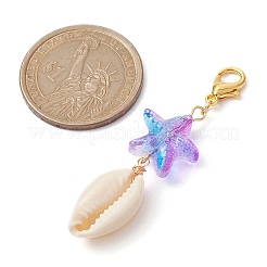 Decorazioni pendenti in conchiglia&nbsp;HJEW-JM01324
