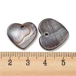 Natürlichen Süßwasser-Muschel Anhänger&nbsp;X-SHEL-F008-01A