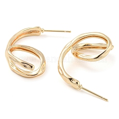 Spiralohrstecker aus Messing&nbsp;EJEW-K264-09G