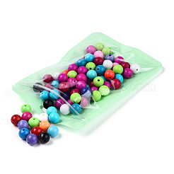 Sacchetti richiudibili in plastica color macaron con motivo yin-yang&nbsp;OPP-N001-01B-01