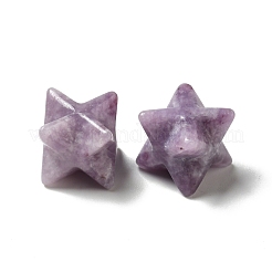 Natürliche Lepidolith/lila Glimmersteinperlen&nbsp;G-A206-01B-38