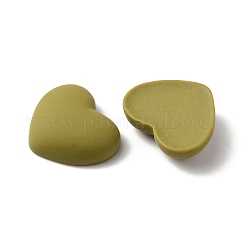 Cabochons di opaco resina&nbsp;RESI-WH0021-39F