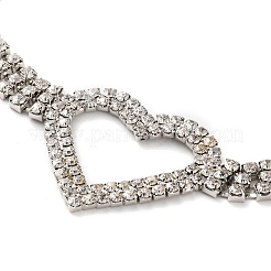 Ceintures à maillons en alliage de cristal et strass&nbsp;AJEW-U019-01P-01