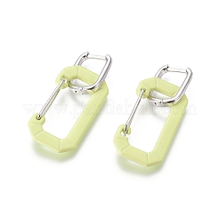 Orecchini a cerchio in ottone&nbsp;EJEW-G262-01P