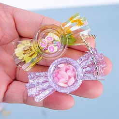 DIY Candy Anhänger Shaker Silikonformen&nbsp;X-DIY-A038-03