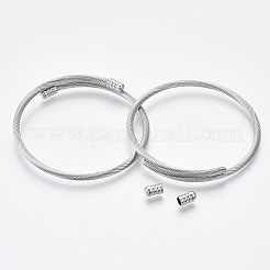 Legierung Manschette Armreifen machen&nbsp;PALLOY-N158-035P