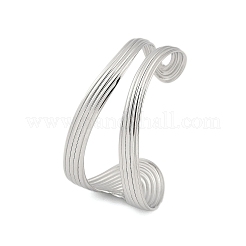 304 Edelstahl-Armreife für Damen&nbsp;BJEW-B108-02P
