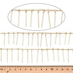 Catene a maglie in ottone placcato a cremagliera&nbsp;CHC-A007-01KCG