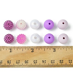 Kit di risultati perline rotonde fai da te in silicone&nbsp;DIY-FS0006-26F